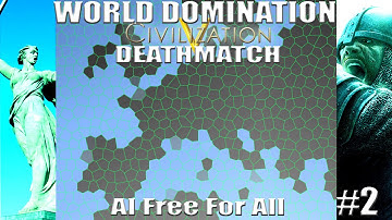Civ 5: World AI Only Free For All Deathmatch # 2