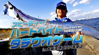 スピーディ！ハードベイトタチウオゲームin大阪府堺エリア沖波止
