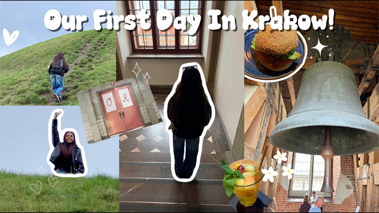 Our FIRST Day in Kraków, Poland! 🇵🇱🤎 | Castle, History & Hotel Tour ...