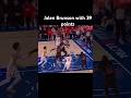Jalen Brunson Scores 39 points to get the win #jalenbrunson #nba #nbashorts #basketball