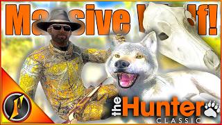 HUGE Wolf Hiding in Plain Sight on Timbergold Trails! | theHunter Classic