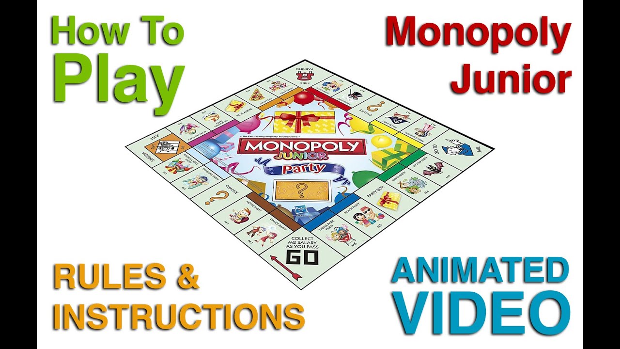 how-to-play-monopoly-junior-game-monopoly-rules-instructions-youtube