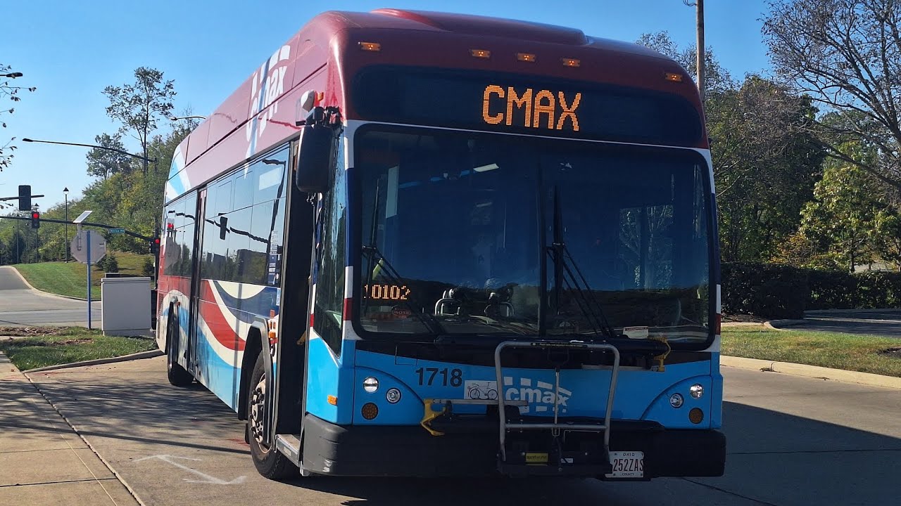 COTA || 2017 Gillig Brt plus CNG '40 || #1718 || CMAX BRT  || The ride
