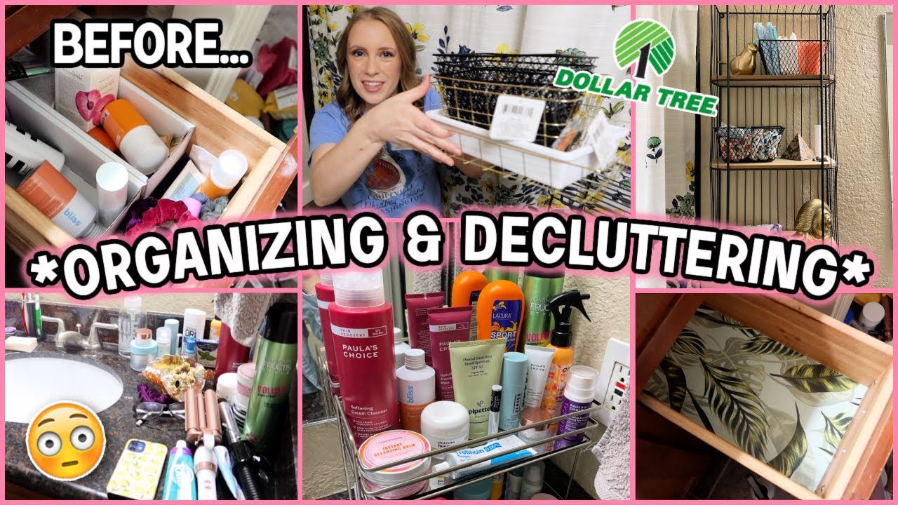 organizing-my-bathroom-organizing-decluttering-dollar-tree