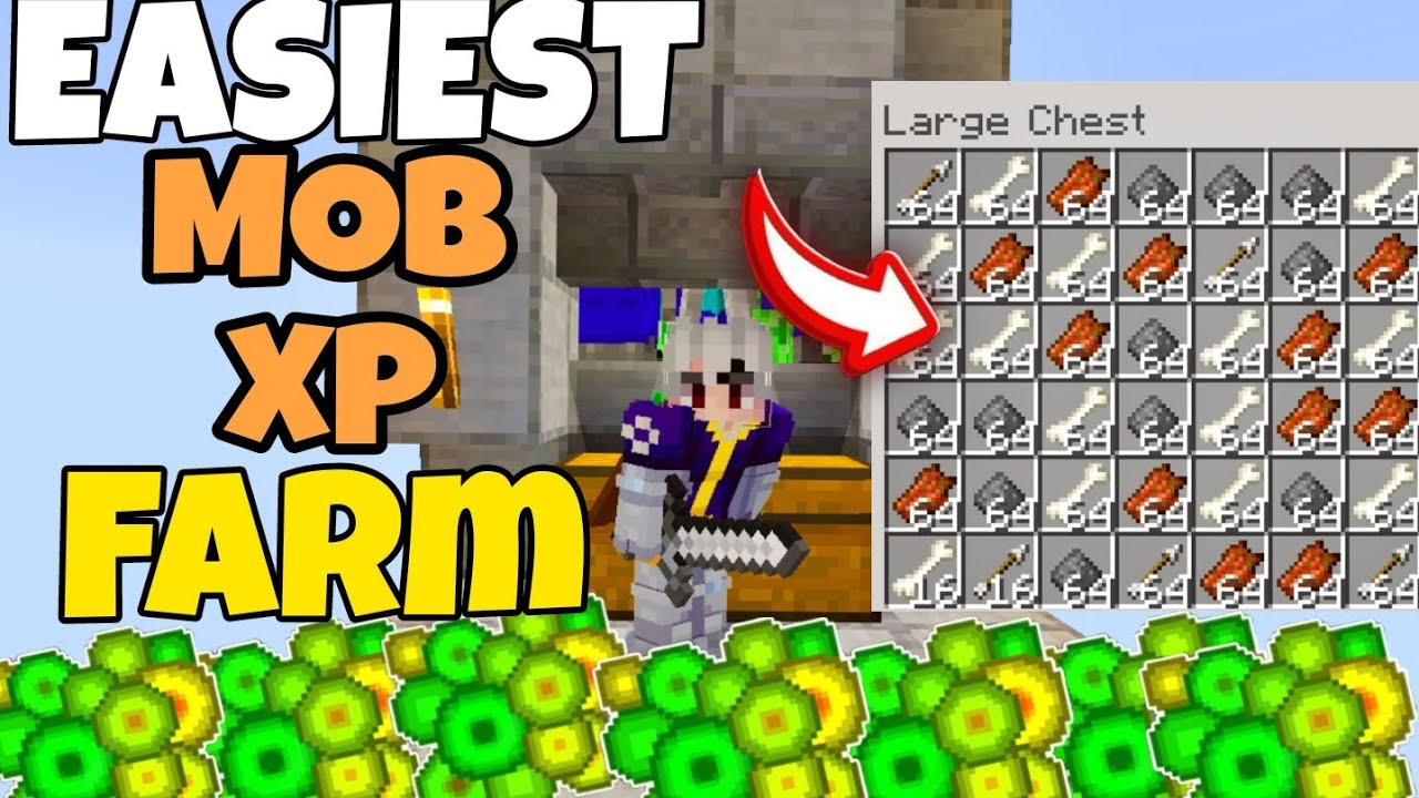 Easy and Extendable Minecraft XP Farm Java & Bedrock 1.21+ - YouTube