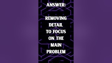 J277 2.1 Abstraction, decomposition & quick fire revision questions GCSE Computer Science paper 2