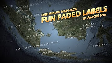 One Minute Map Hack: Faded & Rotated Labels