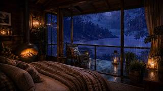 Fall Asleep Instantly by Ocean Waves Sounds &amp; Rain for Sweet Sleep &amp; Study Focus
