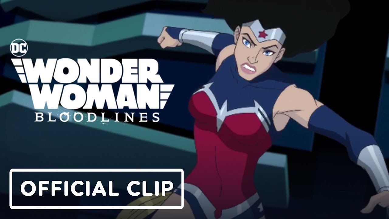 Wonder Woman: Bloodlines Clip - Wonder Woman vs. Robot - Graphic Policy