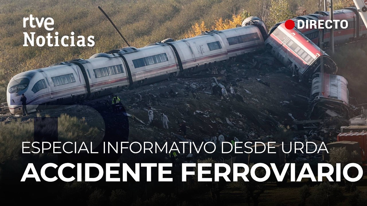 Alcance de trenes en Urda | Especial informativo | Telediario 1 desde Urda | RTVE Noticias