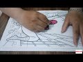 Coloring A Picture Of The Powerful Spider-Man Superhero Fighting Monsters 2 - Darqueness