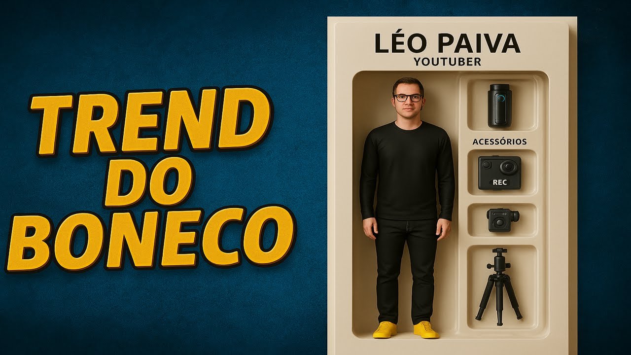 COMO FAZER A TREND DO BONECO OU DA BONECA NA CAIXA - YouTube