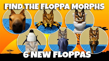 ROBLOX - Find The Floppa Morphs - 6 NEW Floppa Morphs [ZOO Map]