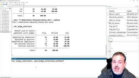 POLS 3600: Basic Data Transformation in STATA V1