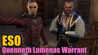 ESO Quenneth Lumenas Warrant - New Thieves Guild Questline