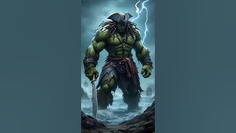 Jacksparrow and Hulk Ai hybrid video#ai #ai generated