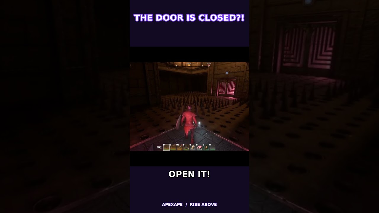 Why Would You Close the Door?! 😂 | Enshrouded #Shorts