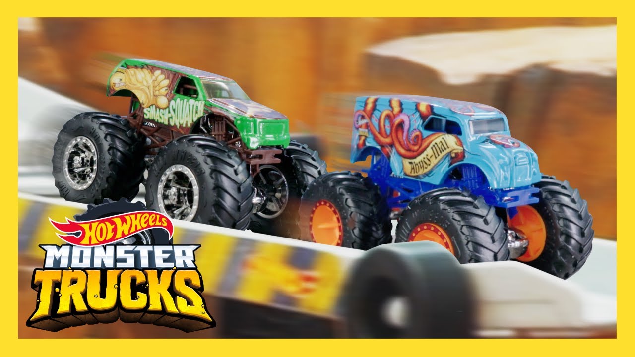 monster truck toy racing videos