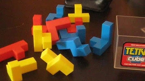 Tetris Cube Solve- Average of  5= 21.50(secs)