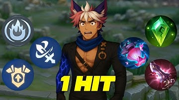 JULIAN FULL DAMAGE BUILD AND EMBLEM FOR SOLO RANKED 2025!!💀 - JULIAN GAMEPLAY - JULIAN BEST BUILD🔥