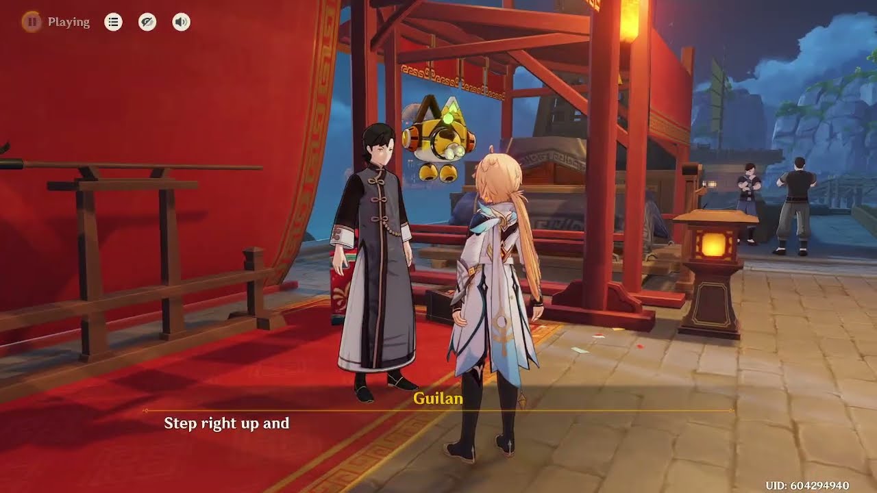 Genshin Impact A Lanternlit Ode to the Silver Moon: Wishes Contended, Fortunes Won I: Blade Shadows