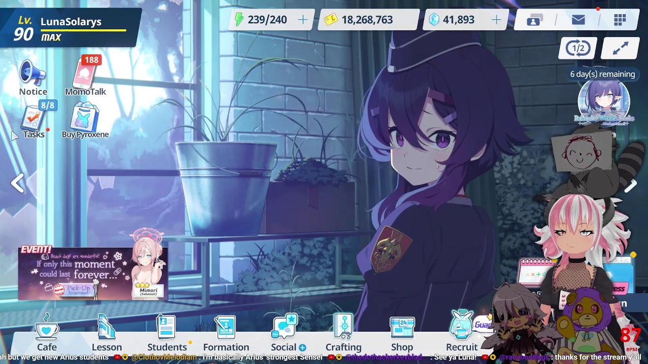 We Eden our Treaty until Nagisa moves the location of our test AGAIN