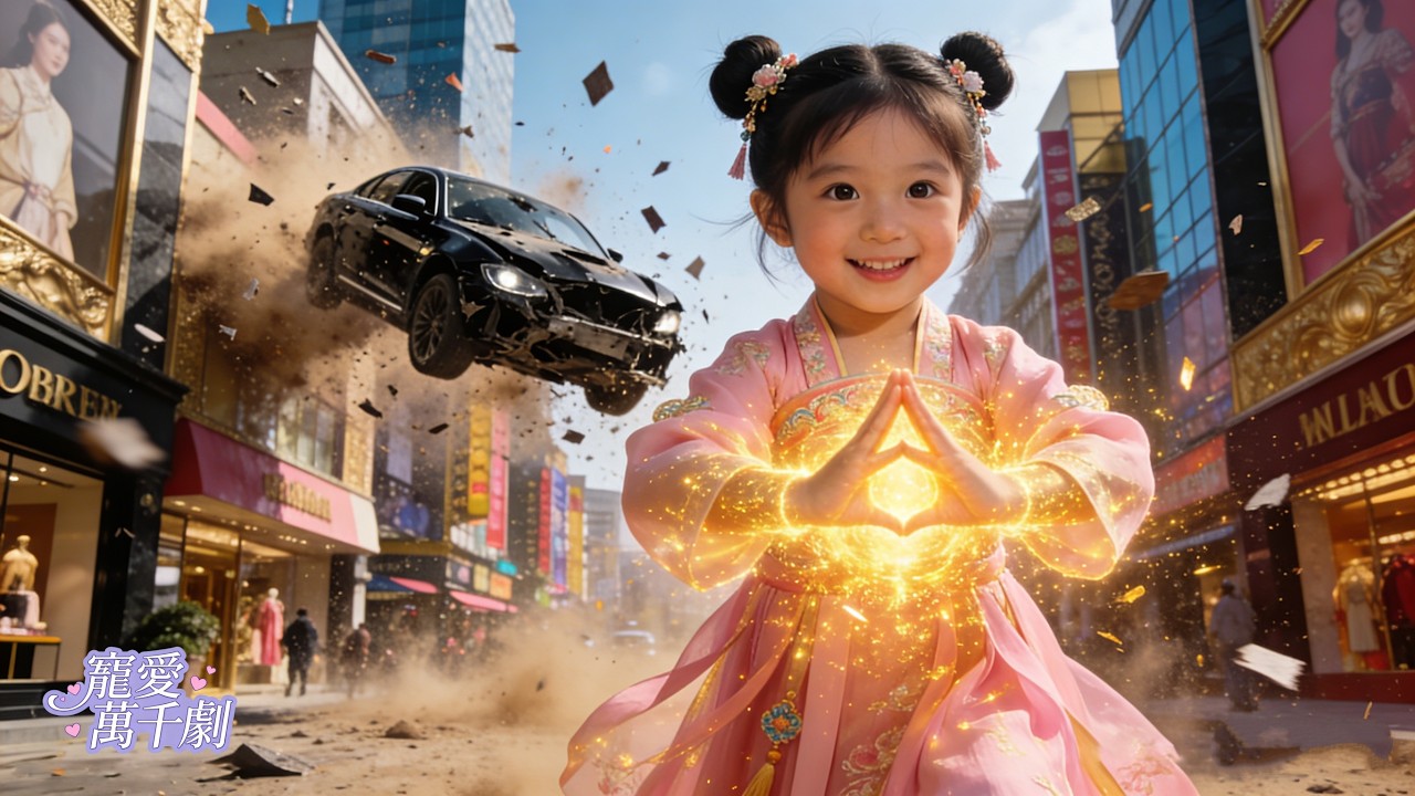 天上掉下個會法術的可愛萌寶，一根手指救出被壓在車輪下的絕嗣總裁！本以為是個江湖小騙子，怎料她抱住總裁大腿不撒手，連聲喊爸爸！