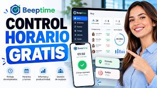 Software de control horario GRATIS para empresas | Beep Time screenshot 3