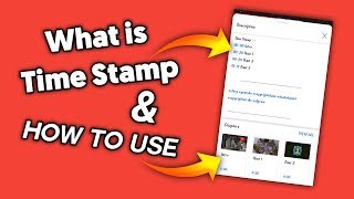 What is Time Stamp | How to Use Time Stamp - (Just 1 Minute) 🔥 screenshot 1