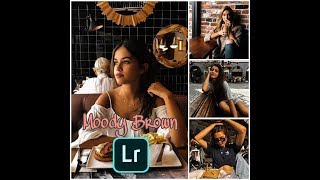 Moody Brown Preset | Lightroom Mobile Preset DNG | Lightroom Tutorial screenshot 4