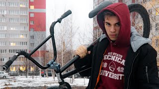 картинка: ВЕЛОСИПЕД ЗИМОЙ
