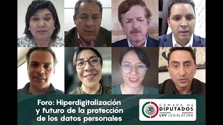 EN VIVO / Foro: Hiperdigitalización y futuro de la protección de los datos personales