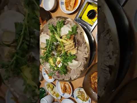 어복쟁반의 위엄 #김학철먹방 #mukbang #흑수돌 #평가옥