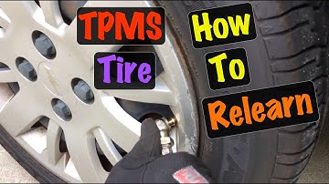 GM Tire Pressure TPMS Relearn Procedure after Rotation (All Chevy Cobalt & Pontiac G5 w/o RKE)