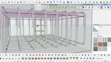 Reinforcement bar in Sketchup