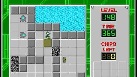 CCLP3 level 148 solution - 319 seconds