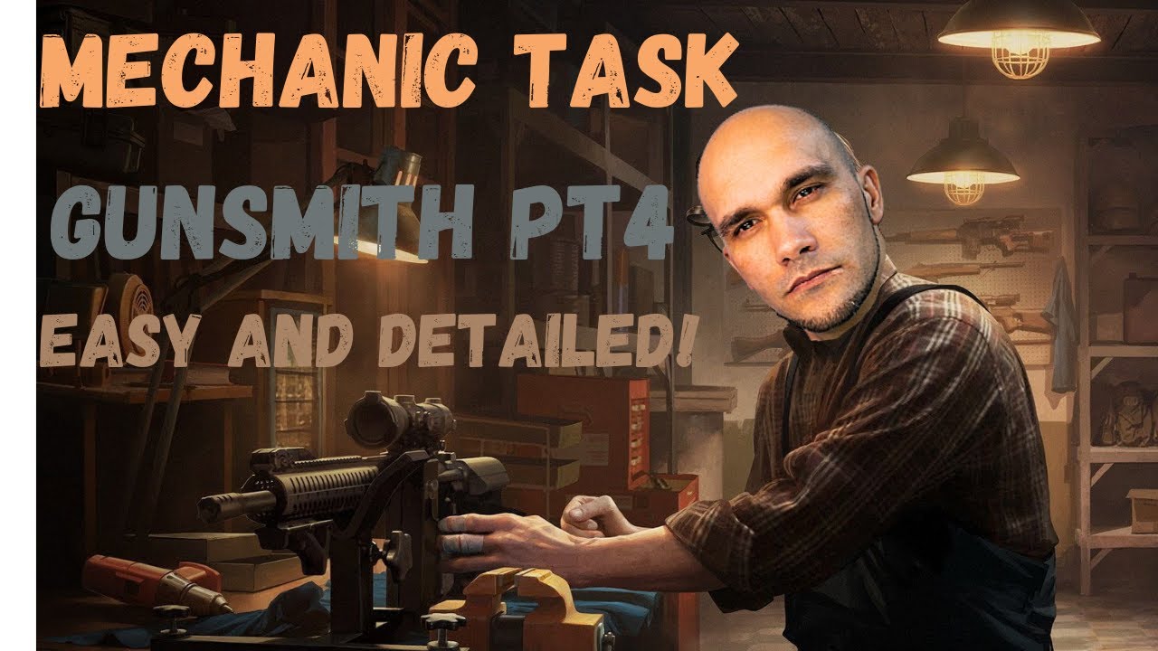 Gunsmith Part 4 l Mechanic Task Detailed!!
