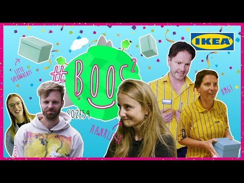 IKEA WOORDVOERDER MOET BIJNA HUILEN EN MARIJE IS GEWOND | #BOOS AFL. S02E59