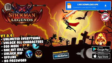 Stickman Legends Mod Apk v7.0.9 Terbaru 2025 - Unlimited Everything & Unlock All Characters