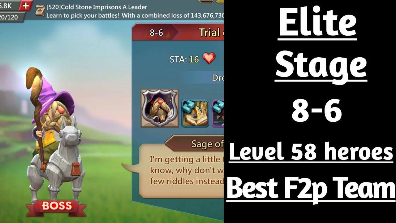 Lords Mobile Elite Stage 8 6 F2p Best Team With Level 58 Heroes YouTube lords-mobile-elite-stage-8-6-f2p-best-team-with-level-58-heroes-youtube