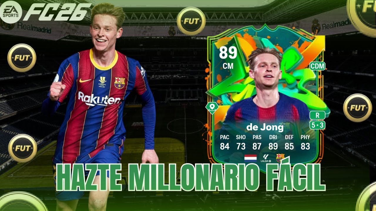 CORREE! COMO GANAR +200K EN MINUTOS CON ESTE TRADEO EN FC 26