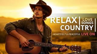 Download Lagu LIVE Now • Best Sunset Garden Country Love Songs for Calm and Relaxing Nights MP3