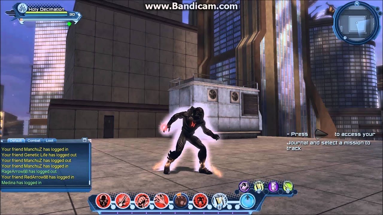 DCUO Jump Cancel Animation