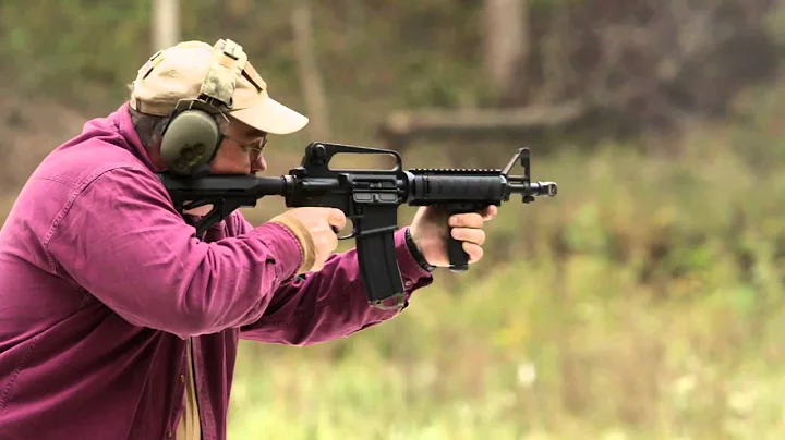 10.5" Full Auto 5.45x39 M-16 AR-15 Machinegun