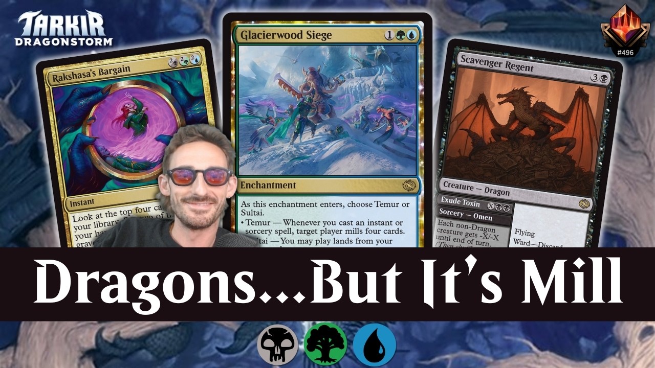 This Sultai Dragons Deck Crushed Mythic 💀💧🌳 | Tarkir Standard | Mtg Arena Gameplay & Deck Tech