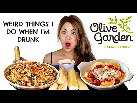 OLIVE GARDEN CHICKEN MARSALA FETTUCCINE ALFREDO AND CHEESE RAVIOLI