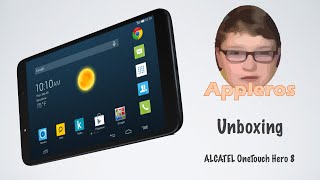 ALCATEL OneTouch Hero 8, Unboxing