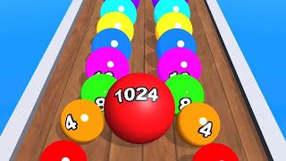 2048 Colors Ball Run 💸🎱❤️MAX LEVELS!! All Levels Gameplay Walkthrough Android, iOS NEW UPDATE screenshot 4