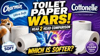Charmin vs Cottonelle Toilet Paper Review | Which Is Softer? Head-to-Head Test