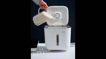 easyhome.sg 10KG Rice Bucket Rice Storage Container Insect-proof Moisture-proof Sealed Food Rice Box